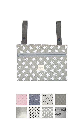 Fundas BCN ® - A22/93002 - Bolso Organizador Universal para Carrito -Miniclutch - Estampado Fun Vintage Star