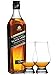 Produktbild Johnnie Walker 12 Jahre Black Label 0,7 Liter + 2 Glencairn Gläser