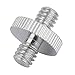 Produktbild Ironheel 1/4 Stecker auf SteckerKameraSchraubenAdapter für DSLRStativ Halterung Halter Einbeinstativ/Kugelkopf / Schnellwechselplatte/Flash Light Stand