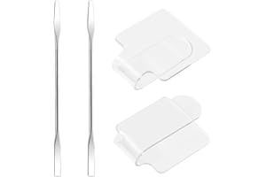 RUBYWOO&CHILI Makeup Mixing Palette, 2 PCS Professional Makeup Palette with Spatula Tool for Mixing Foundation