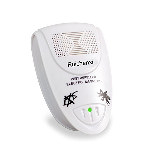 Ruichenxi ® Plug-in für elektronische Schädlingsbekämpfung Eliminator Ultraschall Nager und Insekten Repeller, eine wirksame Kontrolle von Ratten, Mäuse, Kakerlaken, Spinnen, Wanzen, Flöhen, völlig sicher für Mensch, Haus Haustiere und Pflanzen - 2