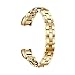 Produktbild Hunpta Edelstahl Uhrenarmband Armband für Fitbit Alta HR / Fitbit Alta Smart Watch (Gold)