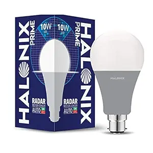 Halonix 10 watt_hours B22 LED Cool Day Light Motion Sensor Bulb