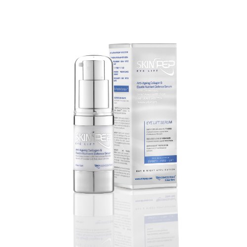 SkinPep Eye Lift 15ml - Anti-Ageing Collagen + Elastin Nutrient Defense Serum Ultra + Retinol + Antioxidants - SkinPep Best Choice For Premium Quality Eye Lift.