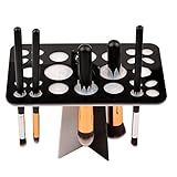 Eggsnow Makeup Brush Tree Holder Organizer Collapsible Air Drying Tower Tree Rack(26 Hole )