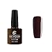 I.B.N Soak Off Gel Nail Polish Chocolate Coffee Colors Nail Varnish Set(546)