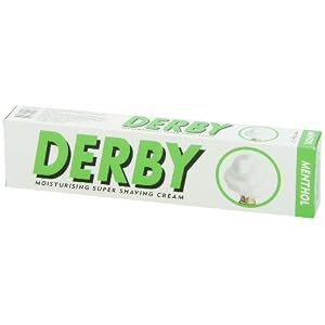 Derby Moisturising Super Shaving Cream Menthol Scent - Image 3