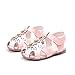 Produktbild Babyschuhe Krippeschuhe Taufschuhe Sommerschuhe Kinderschuhe Baby Krippe Sandalen Schuhe Kleinkind Atmungsaktiv Turnschuhe Freizeitschuhe Kleinkind Sankidv Klettverschluss Strandschuhe (Rosa, EU:21)