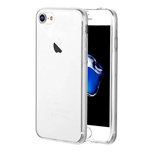 iPhone 6S Case [Non-slip],Vandot Shockproof Ultra Thin Slim Fit Soft TPU Silicone All Round Front and Back Full Body 360 Degree Protective Case Cover For Apple iPhone 6S 6 4.7 inch-Transparent Clear