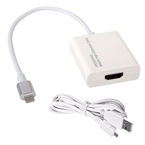 Gazechimp 1080P 8 Polig HDMI Cable Video Umwandler Adapter for iPad / iPhone5/ /6/ 6 s
