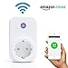 Produktbild Fukkie Intelligente Steckdose - WLAN Smart Plug mit Timing-Funktion und Fernbedienung iOS Android Smartphone App Kontrolle, funktioniert mit Amazon Alexa [Echo, Echo Dot] und Google Home, Kein Hub notwendig