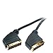 Price comparison product image Vivanco Audio / Video Cable Scart Male to Scart Male Fully Interconnected Gold-Plated Contacts