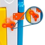 Baby Vivo Laufgitter aus Kunststoff mit Tür colors XL - 8