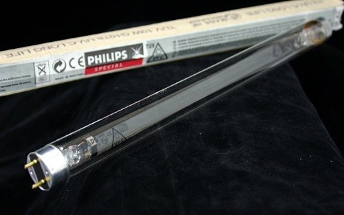 Philips 25 Watt TUV TL T8 UV-C Long Life Erstzlampe Länge: 451,6mm Version 2013 - 2