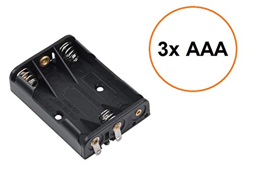 Support de Batterie pour Piles 2-3-4 Mignon AA/Micro AAA/BH-9VPC 3X Micro AAA-Batterien Parallel
