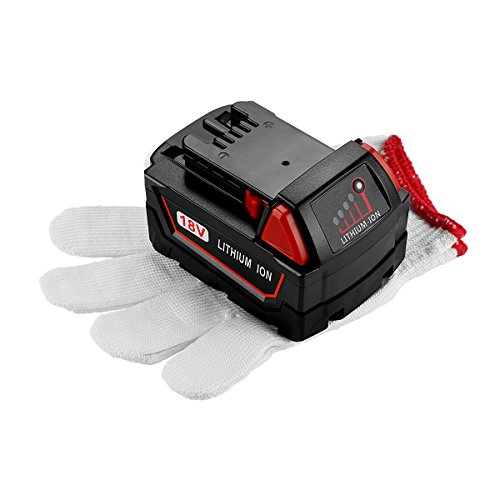 Energup 18V 5,0Ah Ersatz Akku für Milwaukee M18 M18B M18B 48-11-1820 48-11-1850 48-11-1828 48-11-1815 - 7