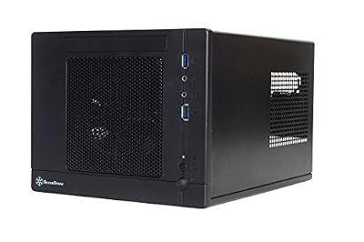 Silverstone SST-SG05BB-Lite - Sugo Boîtier PC Cube Compact Mini-ITX, Noir