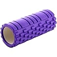 N/D 10x30cm Yoga Block Fitness Equipment Pilates Foam Roller Deep Tissue Massager Column Accessories Exercises Muscle Massage Roller Yoga Brick Sport Gym Back Stick Body Point Release Purple