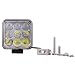 Autofy Universal 9 LED Square Flood Fog Auxiliary Light for All Bikes and Cars (Black) RS.1487.00