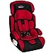 Produktbild TecTake 400572 Autokindersitz Gruppe I/II/III 9-36 kg 1-12 Jahre, rot/schwarz