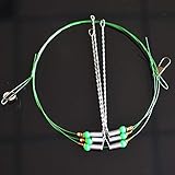 Three thick steel wires can prevent hooks from convolving.