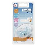 Baby Nova SILIKON Schnuller Dentistar Night, leuchtet im dunkeln, Gr.1 bis zum erstem Zahn, Leuchtschnuller - 2