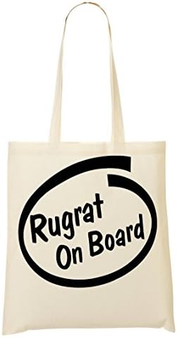 Automotive Rugrat On Board Shopping Tote Bag