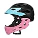 Produktbild Helm Kinder Fahrradhelm Einstellbare Skateboard Helm Schlagfestigkeit Belüftung Multi-Sport Skateboard Fahrrad Roller Rollerskate Radfahren Alter 3-13 Jahre Alte Jungen Mädchen Einheitsgröße (L,2)