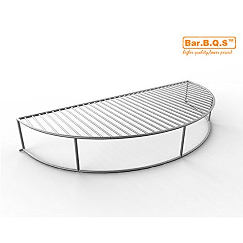 Rost / Erweiterungsrost zum Erwärmen / Grillen / Räuchern, Edelstahl, für Einsatz mit 57-cm-Kugelgrill