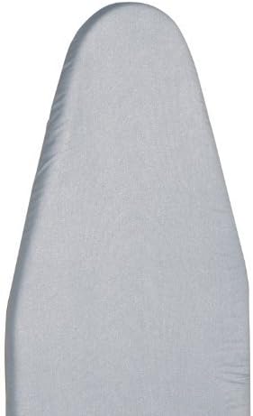 Checkys Deals Silver Silicone Metallic Wide Top 18" X 48" - 49" Ironing Board Cover and Thick 6mm PAD by CHECKYS DEALS