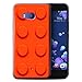 Produktbild Stuff4 Gel TPU Hülle / Case für HTC U11 / Rot Muster / Spielzeug Steine/Blöcke Kollektion