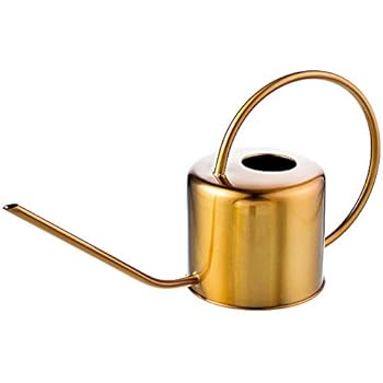 Gießkanne MADE IN GERMANY, 1,2 L, aus Messing, weiß