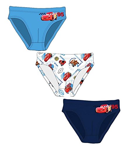Juego 3 Slip Disney Cars multicolor 6-8 años