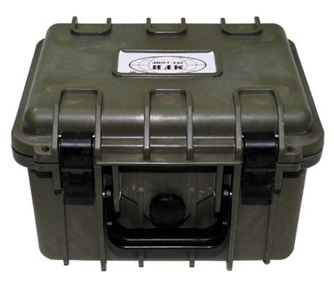 Box, Kunststoff, wasserdicht, 26,7x23,9x17,6 cm, oliv