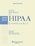 Image de Quick Reference to HIPAA Compliance 2009-2010