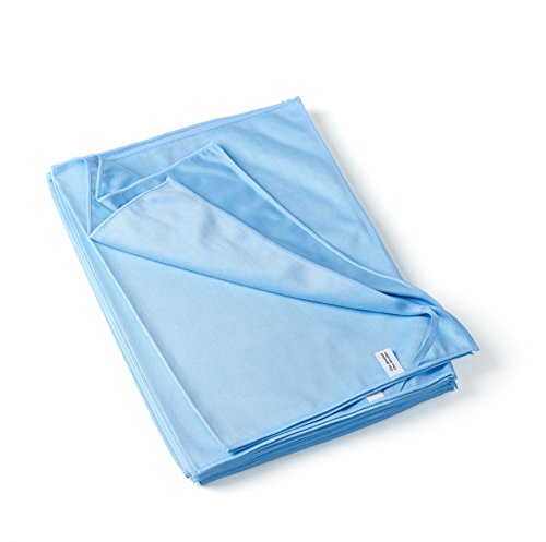 culinarii paño de cocina microfibra profesional (10 paños, 50 x 70 cm, azul)