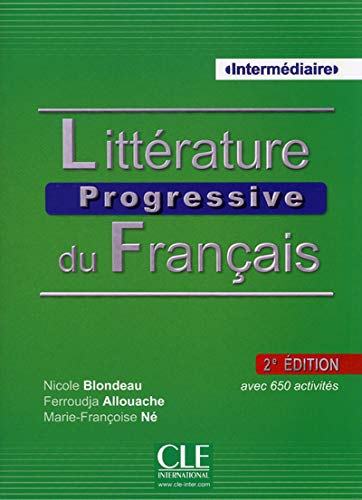 Littérature progressive du français Niveau Intermédiaire Con CDAudio: Livre intermediaire (Collec Progress)