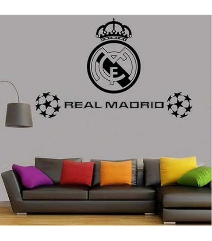Autocollant Mural 3D Stade Santiago Bernabeu Real Madrid - Décalcomanie Décorative Pour Chambre Et Salon