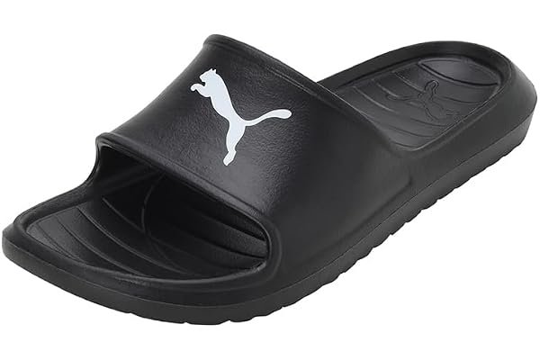 PUMA Unisex Divecat V2 Lite CatSlide Sandal, Pumasvart Puma Vit, 44.5 EU