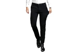 HAGOT Męskie spodnie ze stretchem slim fit, casualowe spodnie chinosowe, formalne spodnie robocze, wygodne spodnie outdoorowe chinosy z kieszeniami