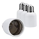 e40 e27 wiki DAS PASST: Die Schraubfassung des Lampensockel Konverters ist geeignet für alle Spannungen von LED-, Halogen- und Energiespar Lampen.