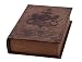 Produktbild Geschenkschatulle"Wappen Baroque" Buchbox Antiklook aus weichem Lederimitat Buch-Attrappe 20x13x5cm