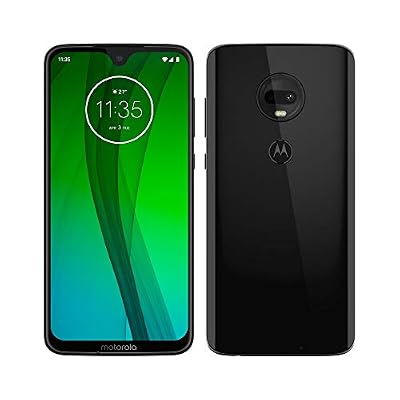 Motorola G7 Smartphone débloqué 4G (6,2 Pouces, 64Go ROM, Android 9.0) Noir Céramique [Exclusivité Amazon]