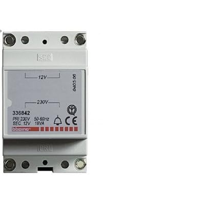 BTICINO 336842 – Transformateur 230/12 V 18 vA