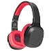 Produktbild Bluetooth Kopfhörer New Bee 70-Stunden-Spielzeit kabelloser Kopfhörer mit Mikrofon Siri Sprachsteuerung Hi-Fi Stereo Tiefbass für die Reise Arbeit TV Computer iPhone (Rot)