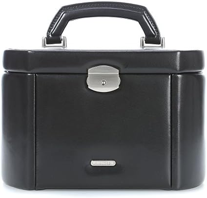Windrose Classico Jewellery Case 27 cm Leather schwarz
