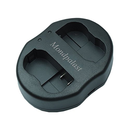 Mondpalast   2x Remplacement Batterie ENEL15 EN-EL15 EN EL15 1900mAh Li-ion type avec info chip   1x USB Portable Double Num  rique Cam  ra Batterie Chargeur pour Nikon D810 Nikon D7200 D7100 D7000 Nikon D850 D600 Nikon D800 Nikon D800E Nikon 1 DSLR Camera