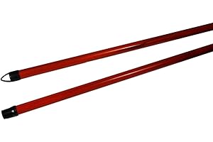 ROZENBAL Manche Bois avec Embout et Pas de Vis, Vernis Chêne, 130cm