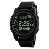 Huacat Herrenuhr Outdoor Smart Watch Sport Bluetooth wasserdicht Silikonband Bluetooth Wecker Herrenuhren