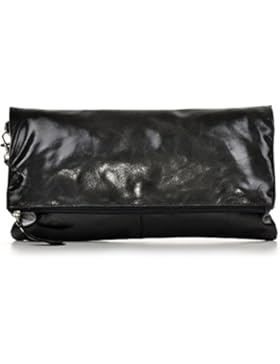 CNTMP, Damen Handtaschen, Clutch, Clutches, Clutchbags, Unterarmtaschen, Partybags, Trend-Bags, Metallic, Leder...